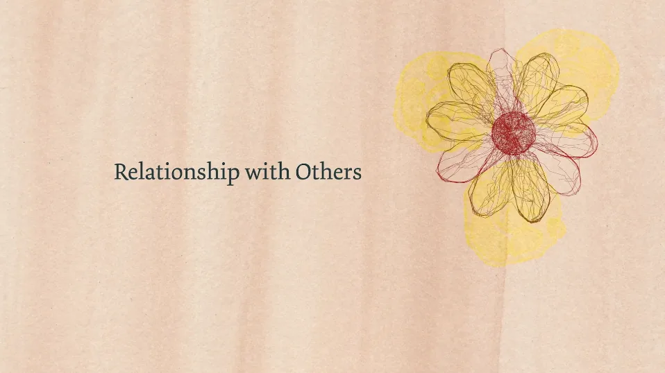 Relationship with Others