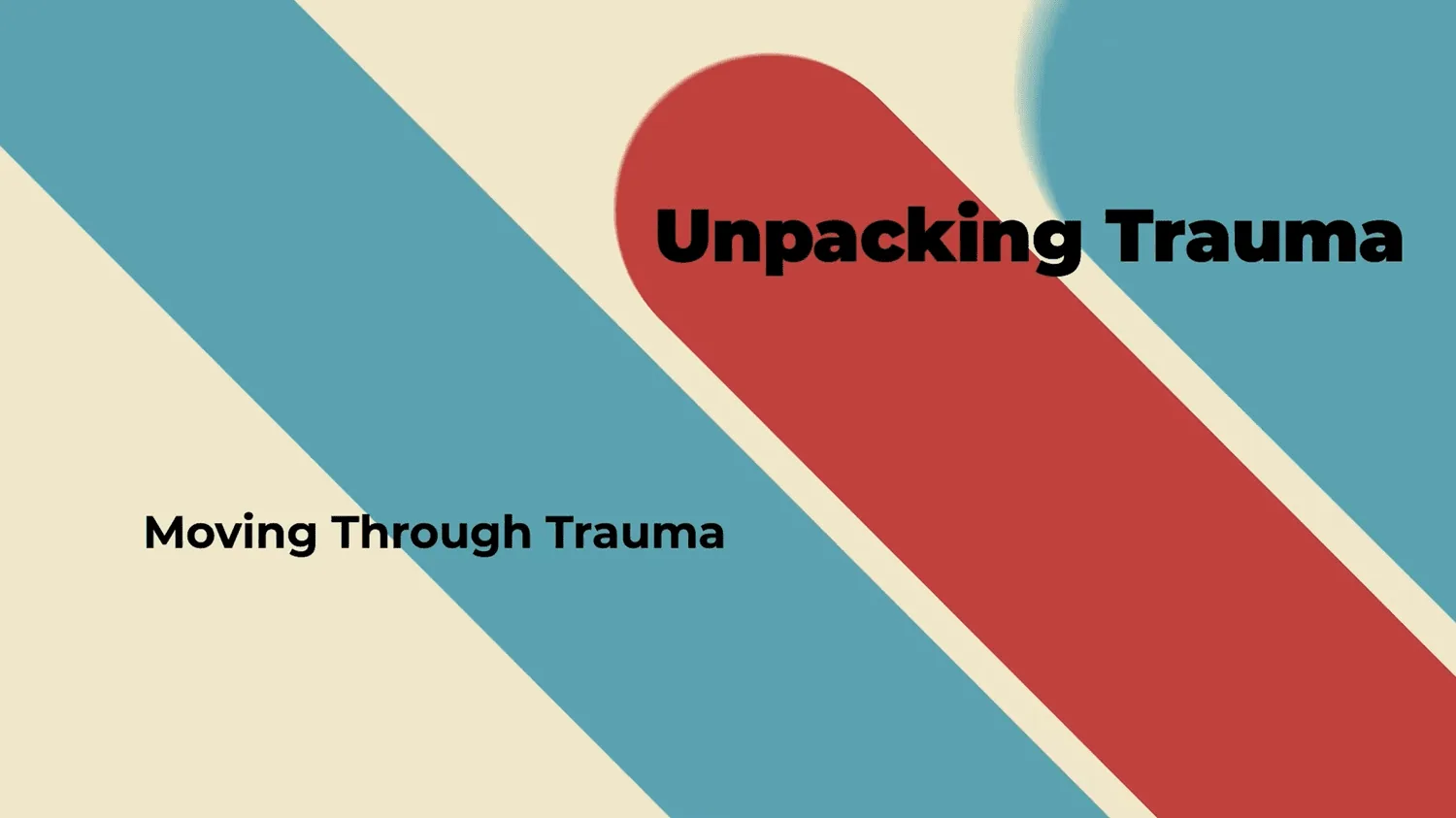 Unpacking Trauma