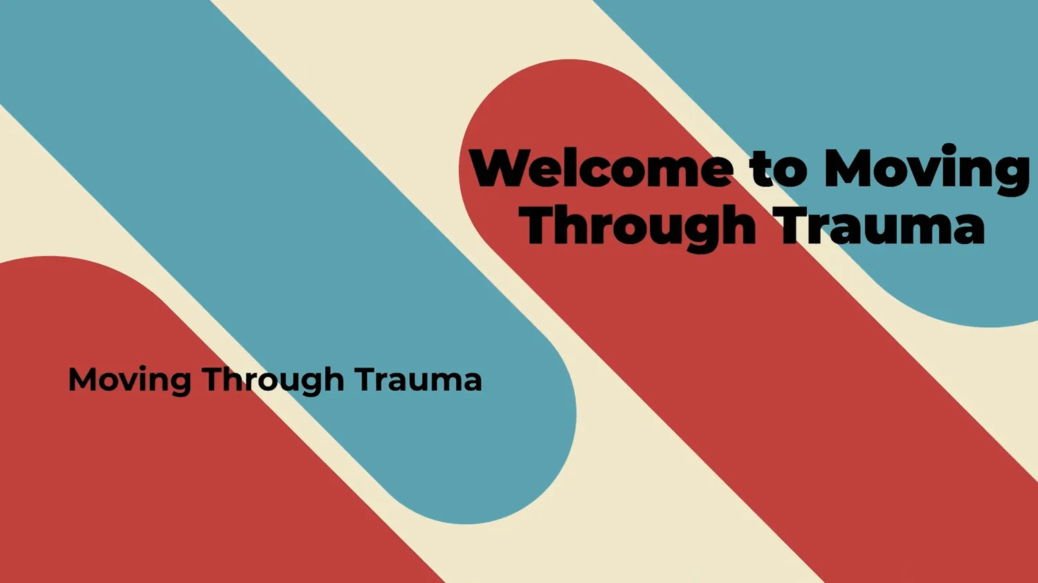 Welcome to Moving Through Trauma